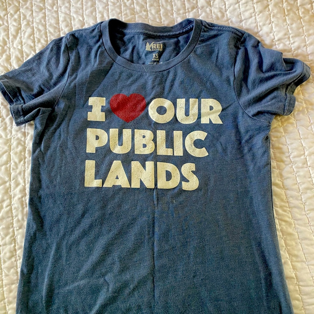 REI I Love Our Public Lands Women’s Shirt